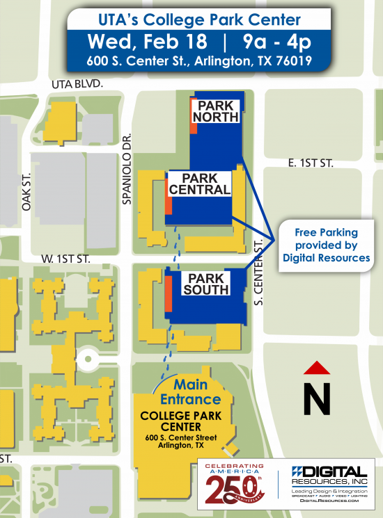 DRI Tech Show Parking